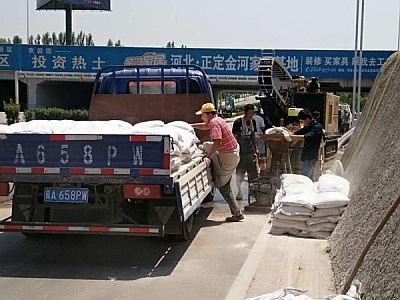 发往河北的定向钻泥浆土